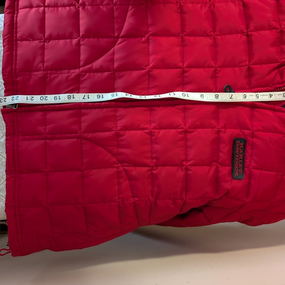 Harley-Davidson Ladies Red Puffer Jacket Size L - Picture 13 of 15